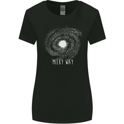 The Milky Way Astronomie Solar System Planet Damen Breiter Schnitt T-Shirt