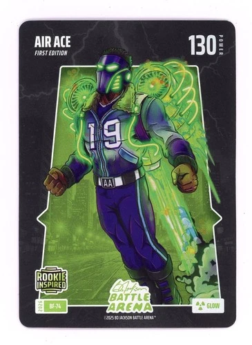 2026 Bo Jackson Battle Arena Air Ace `Ace Bailey` RC Glow BattleFoils