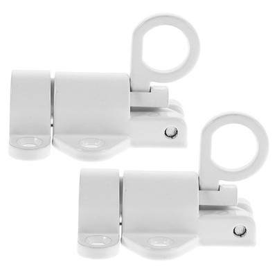 2 PCS Spring Loaded Latch Bedroom Door Automatic Slide Fence Lock