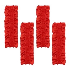 Armband Garter, 4pcs Anti-Slip Sleeve Garter Men Shirt Sleeve, Red