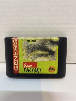Sega Genesis Game Factory Blockbuster Video Cartridge - Green Label Tested