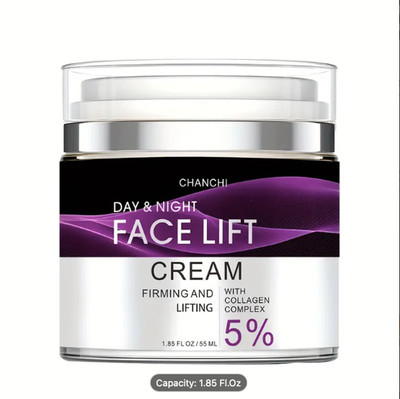 Day Night Face Lift Firming Cream with Collagen Complex 5% Skin Tightening 50ml