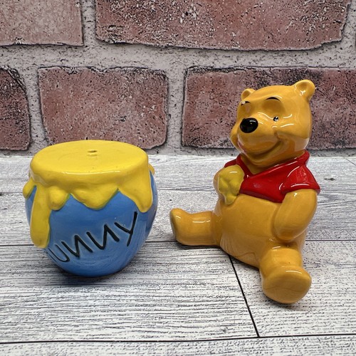 Disney Winnie Puuh Hunny Honigtopf Salz Pfefferstreuer Keramik - Bild 1 von 13