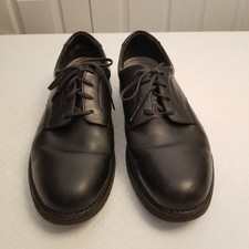 Mens Rockport Oxfort Vibram Soles Black Leath...