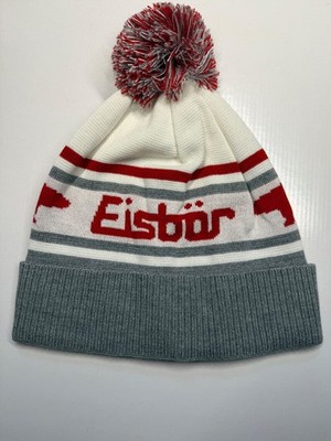 Eisbar Chani Oversize Pompon White/Grey Hat #30885-306