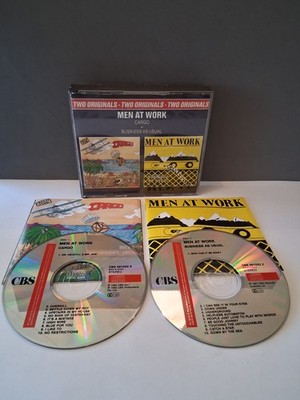 Men At Work   Cargo & Business As Usual Two Originals,CD, Album, Reissue