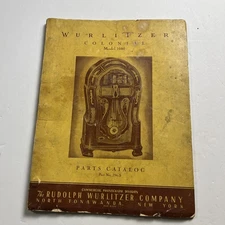 Vintage Wurlitzer Jukebox 1080 Parts Catalog - Part No. 296-S - Original Copy