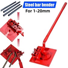 Manual Rebar Bender Steel Bar Bender Easy Bending Steel Bar Steel Rod 1-20mm