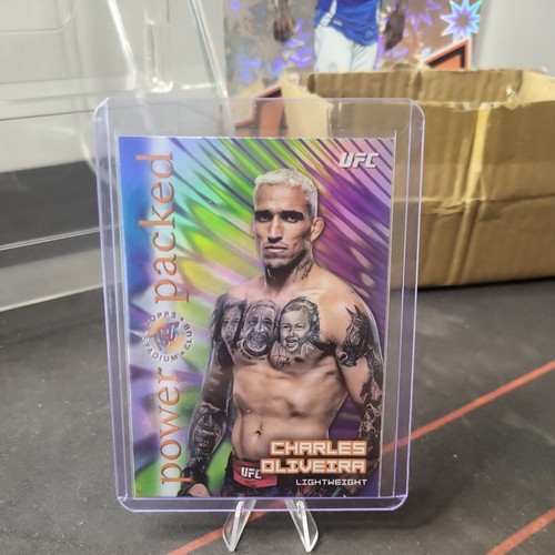 Charles Oliveira #PD-7 2025 Topps Stadium Club Power Packed card