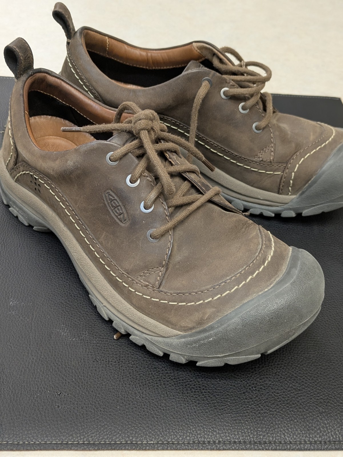 Scarpe Keen 1021754 donna Kaci II Oxford magnete marrone casual escursionismo taglia 9 5