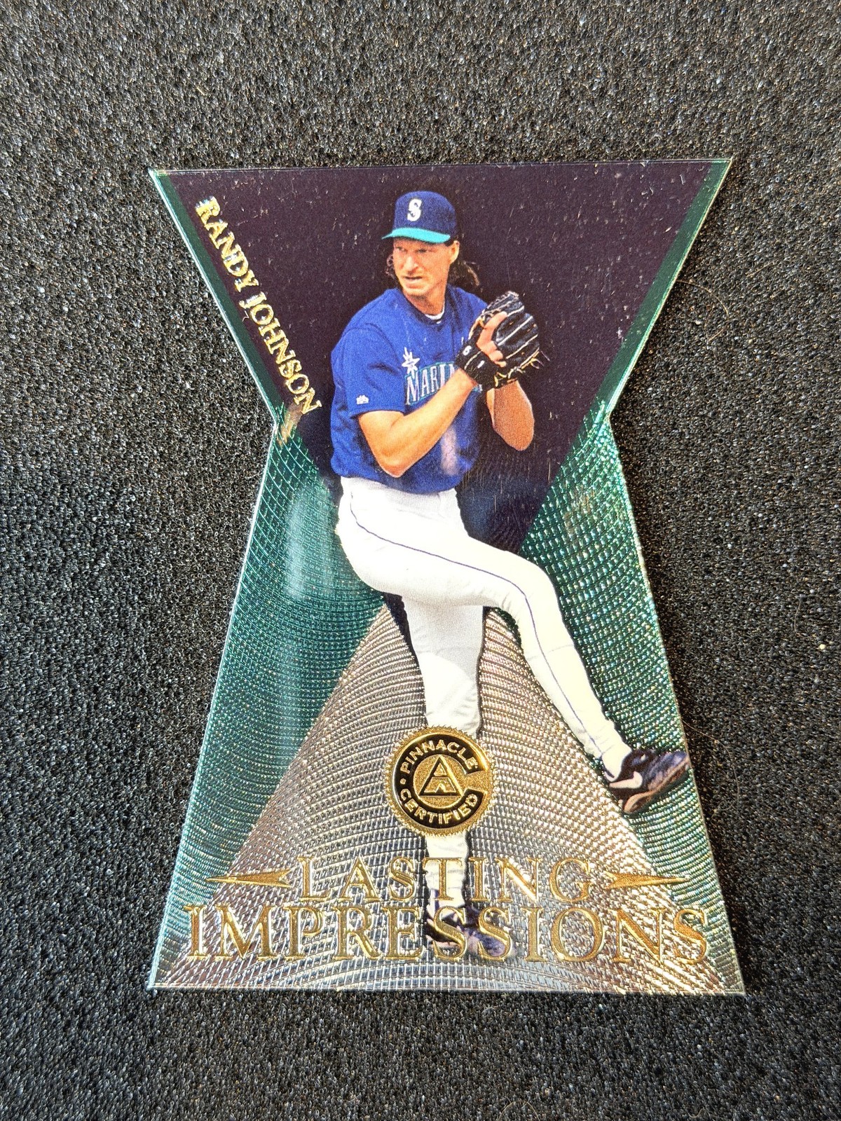 Randy Johnson 1997 Pinnacle Certified Lasting Impressions Baseball