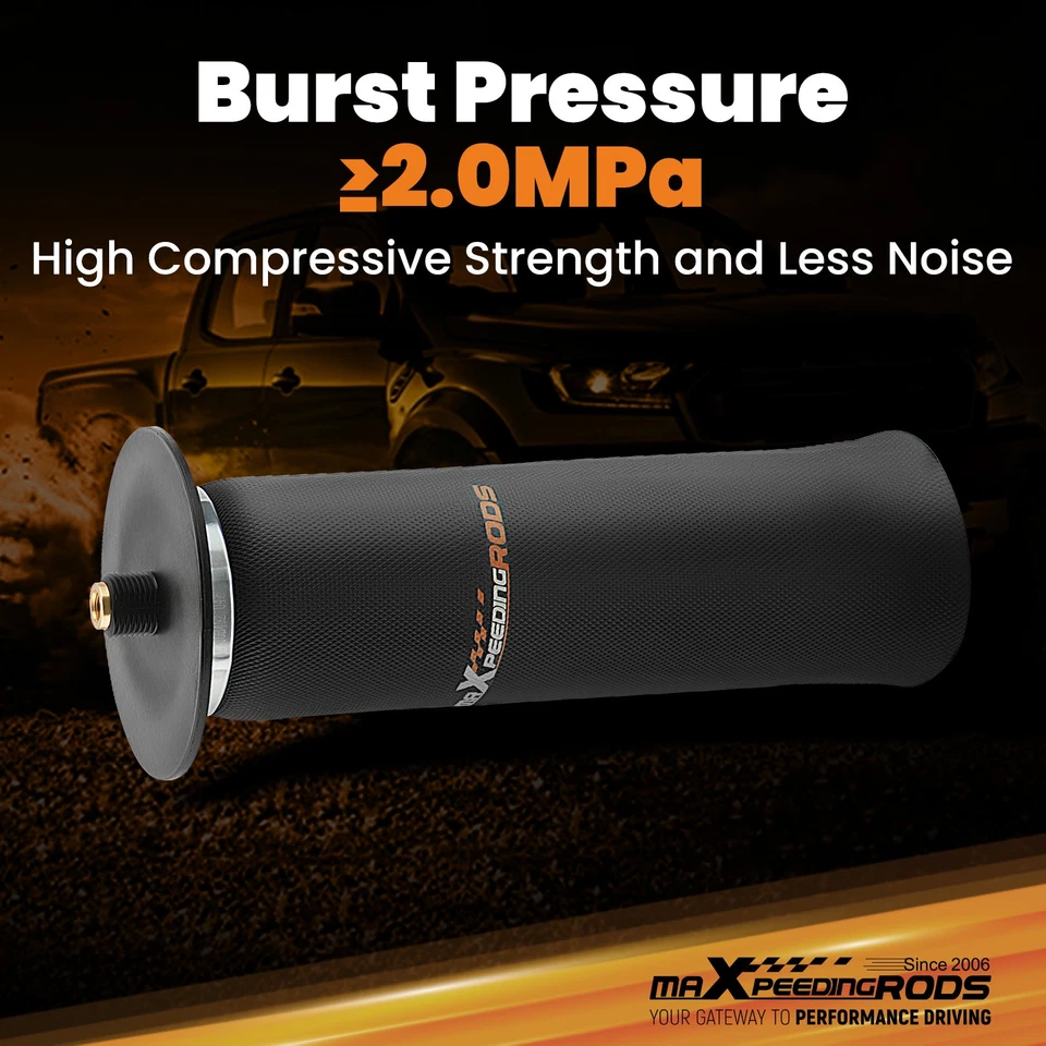 Kit de bolsa de resorte Air Helper 2000 lb para camioneta Dodge W100 1969-1977 1986-1989 Foto 2 de 4