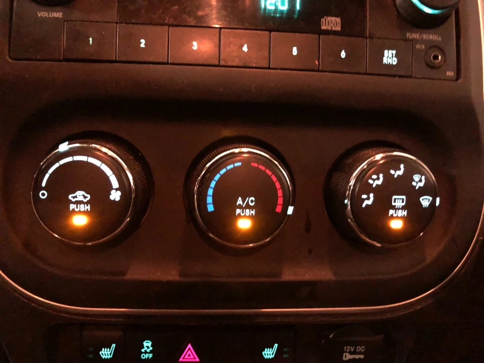 Jeep Brújula 2014 interruptor de control de clima calefacción aire acondicionado 2011-2017 Jeep Patriot Foto 2 de 4