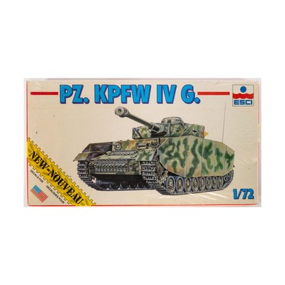 ESCI Historical Tank Mini 1/72 German Tank Pz. Kpfw IV ''G'' SW (VG+/New)