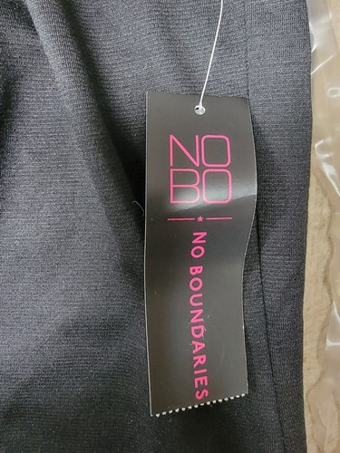 NWT~NO BOUNDARIES~ Junior's 3XL ( 21 ) Black Stretchy Buckle Strap Pencil Dress - Picture 3 of 9