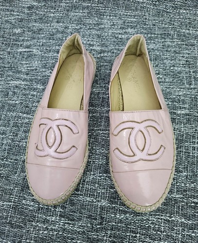 CHANEL Espadrilles Lackleder Größe 38