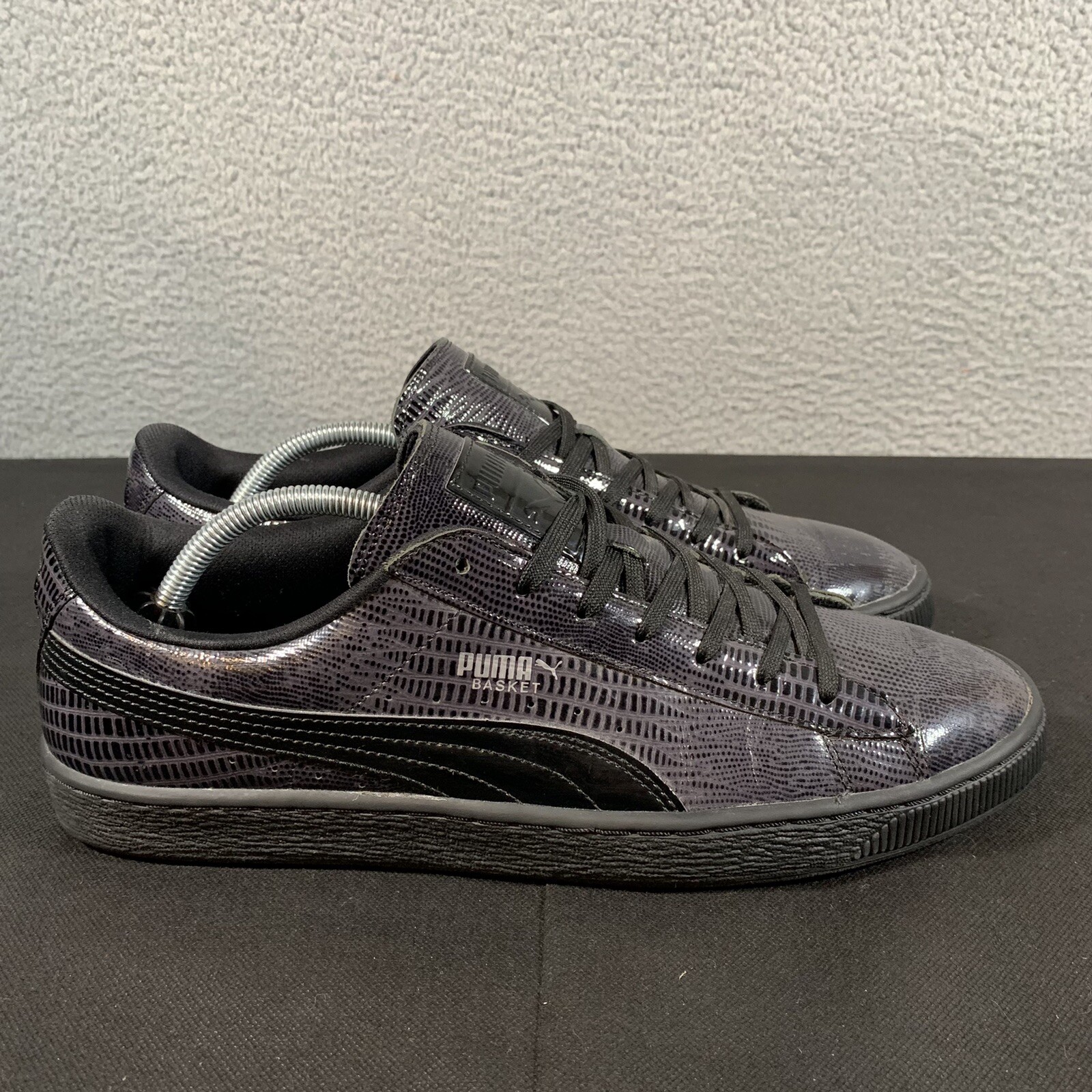 puma basket classic lfs white black