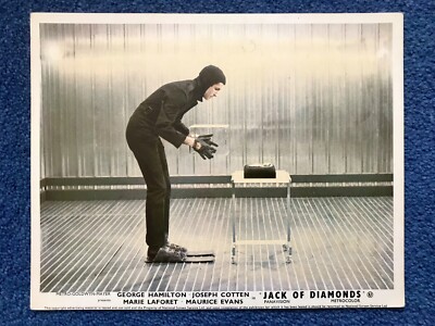 JACK OF DIAMONDS Original Vintage 1967 HEIST Movie Film Photo GEORGE HAMILTON