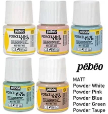 Pebeo Porcelaine 150 China Paint 45ml Bottle, Matt, Choose Decorative Colors