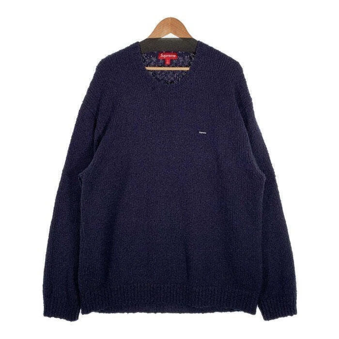 Supreme 24SS boucle petite boîte pull coton marine taille XL d'occasion