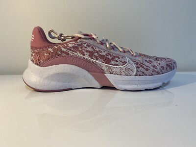 Women Nike SuperRep Go 3 Flyknit Next Nature Workout Desert Berry DH3393-600