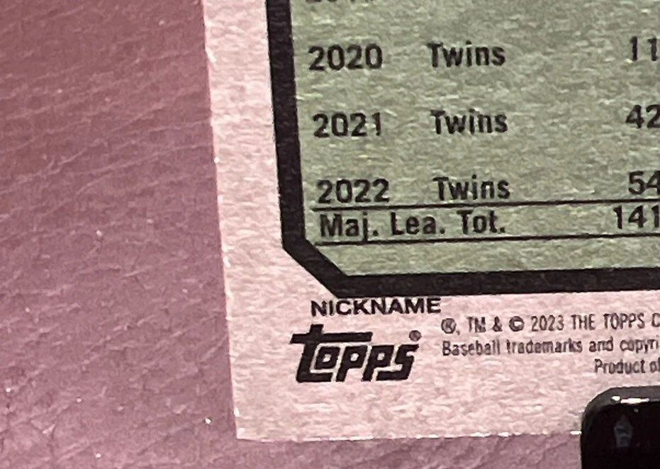 2023 Topps Heritage High Number LUIS ARREAZ *Nickname Variation SSP!* RARE 🔥 - Image 4 of 4