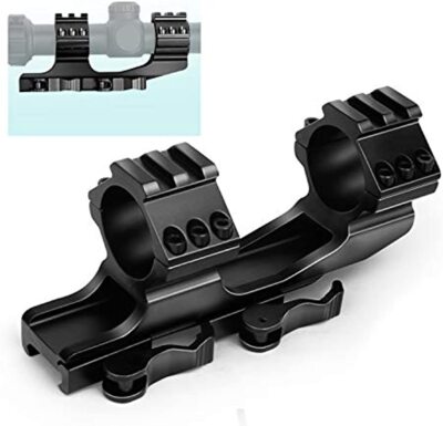 1''25.4mm/30mm One Piece Scope Mounts QD Cantilever Picatinny Scope Rings Mount