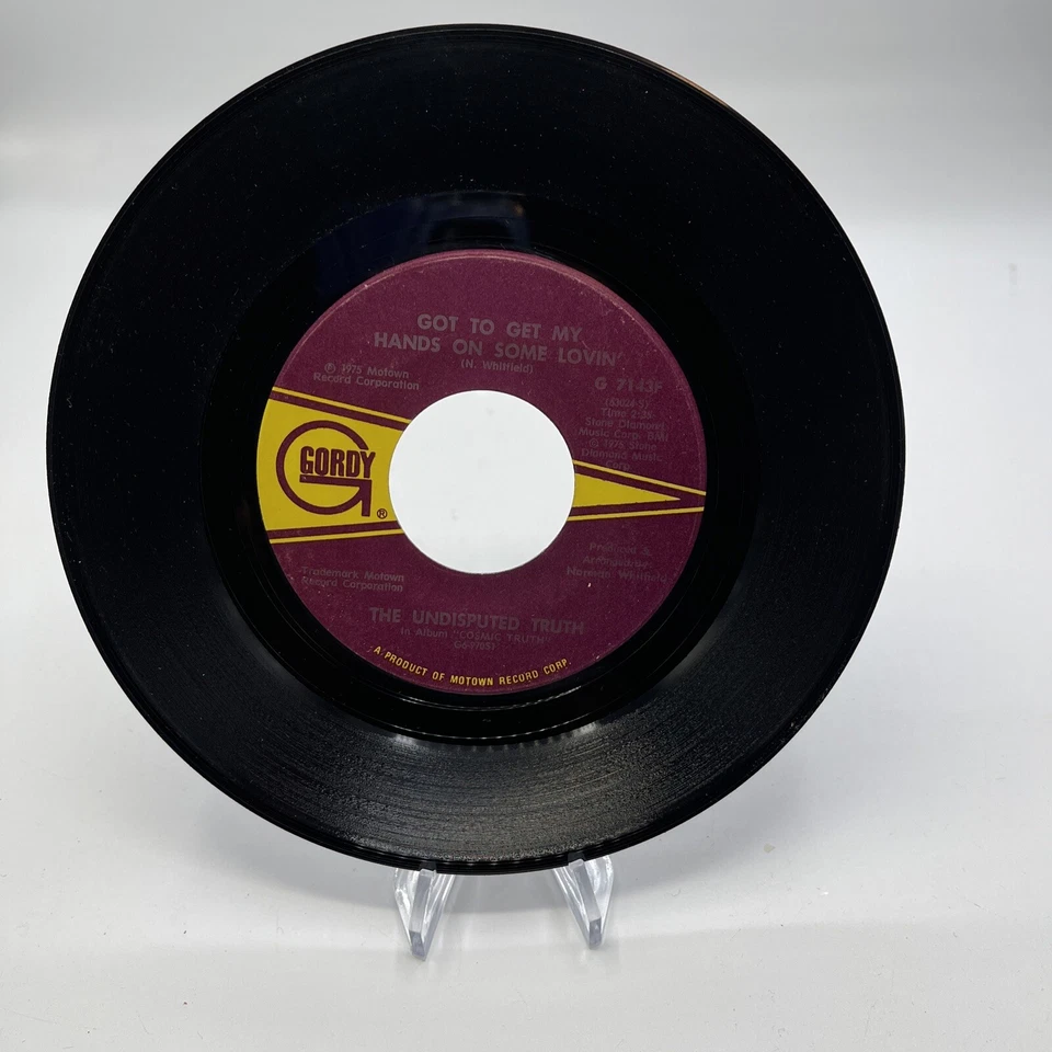 1975 The Undisputed Truth UFO’S / Got To Get My Hands On (45RPM 7” Single) Gordy - Image 2 of 2