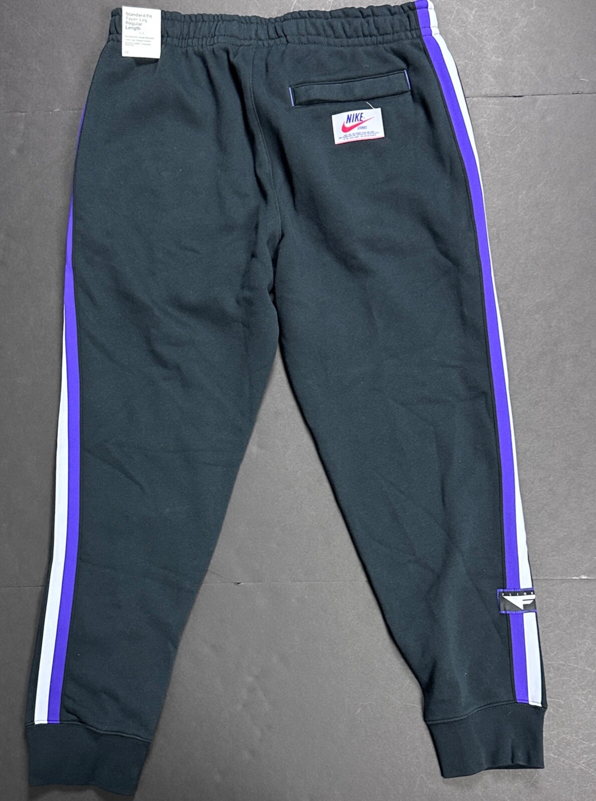 NIKE MENu0026#039;S PANTS LARGE - SPORTSWEAR CLUB FLEECE FLIGHT - BLACK DQ3528  010 | eBay