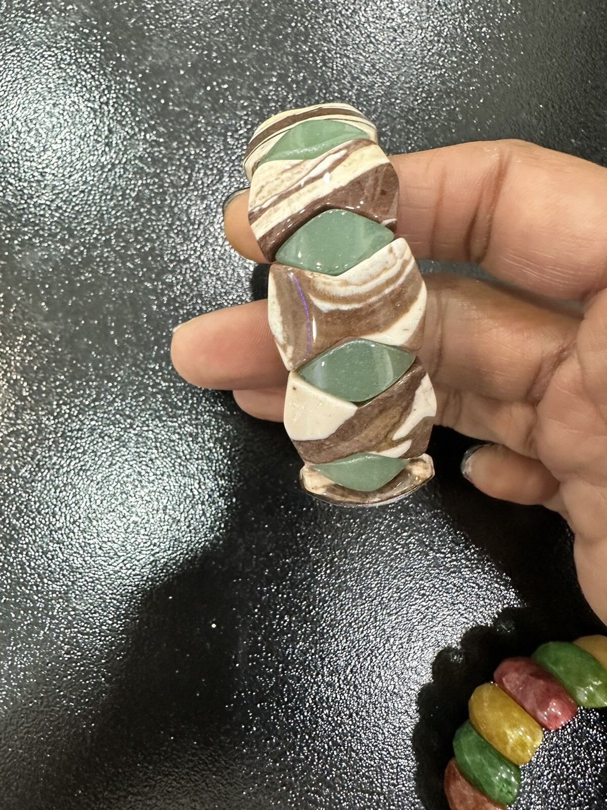 Obsidian Stretchable Bracelets - image 4