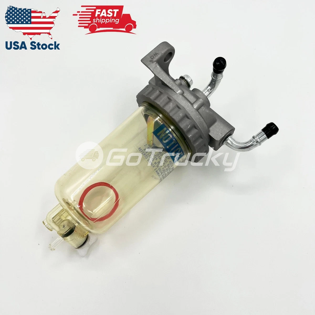 Fuel Water SEDIMENTER SEPARATOR For ISUZU NPR NPR-HD NQR 4HE1 4.8L