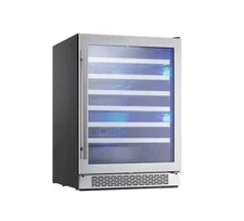 NEW Zephyr 24" Single Zone 5.6 Cu Ft Wine Cooler (53 Bot.) Capacity - PRW24C01BG