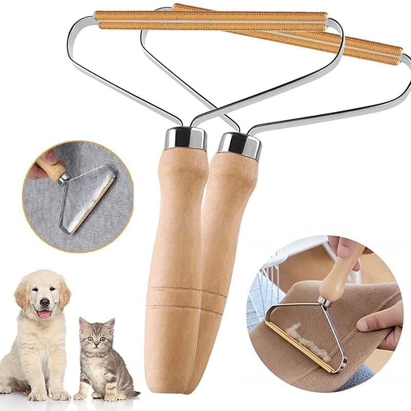 Carpet Cleaner Pet Hair Remover Lint Roller Pet Supplies for Dog Cat Fur Fuzz Po-image