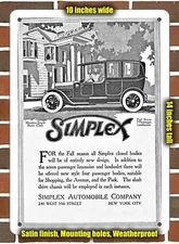 Metal Sign - 1912 Simplex 7-Passenger Landaulet- 10x14 inches