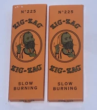 Zig Zag Orange Rolling Papers 1 1/4 (2 Booklets) **Free Shipping**