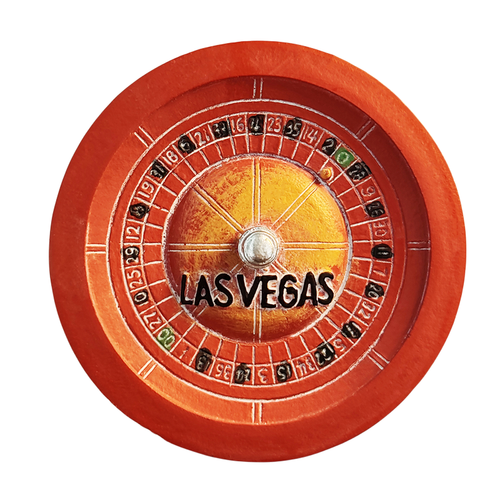 Casino Roulette Las Vegas Tourist Travel Souvenir 3D Fridge Gift