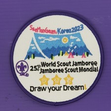 SALE / 25th World Scout Jamboree 2023 Korea / PARTICIPANT Official Patch