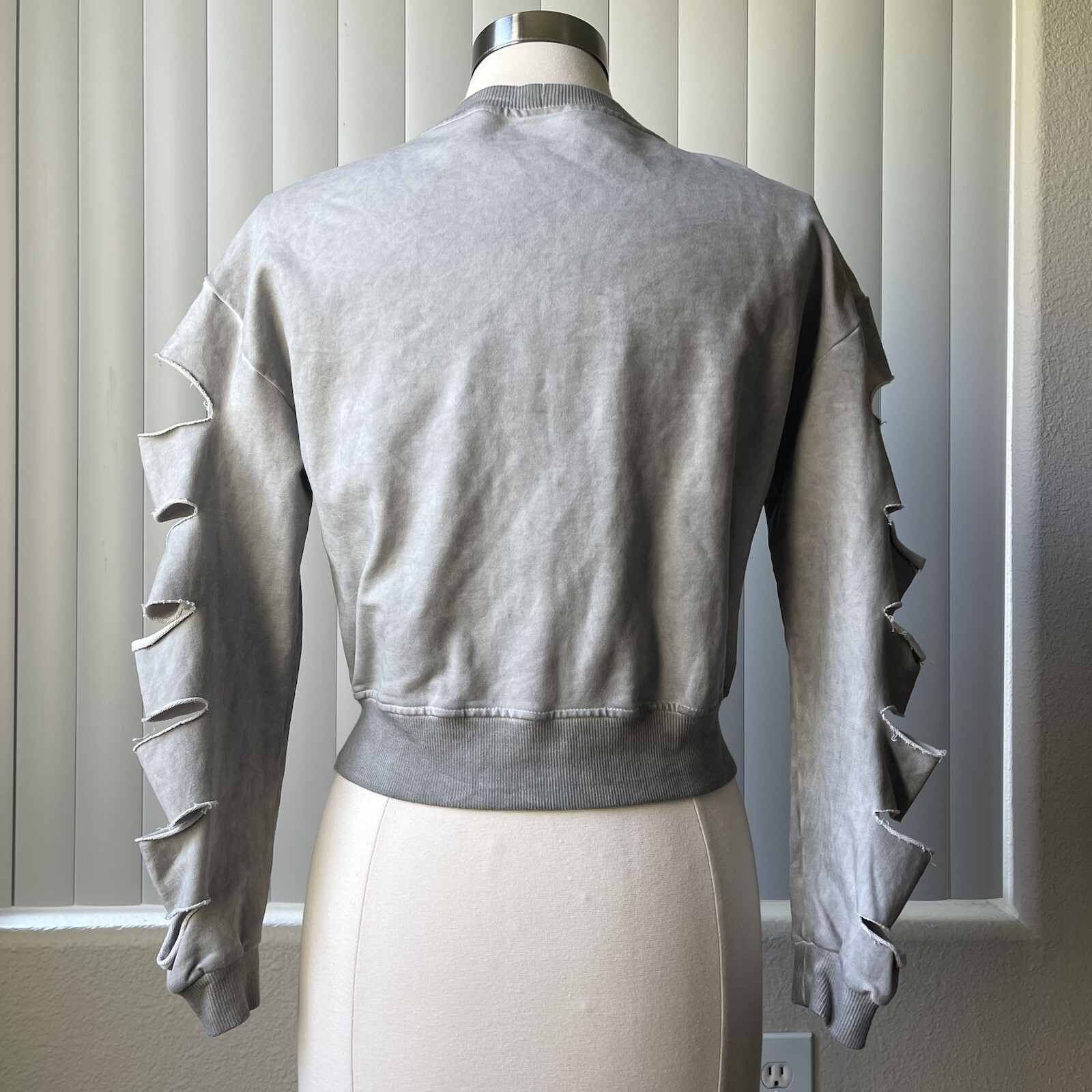 Women's V Neck Button Down Split Long Sleeve Fren… - image 5