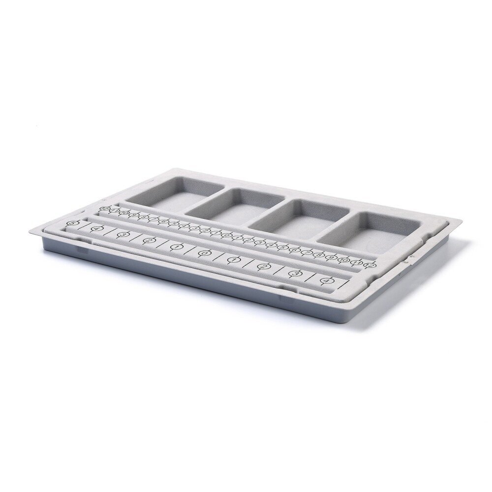 Beading Board Design Tray - Flocked 28cm x 19cm - Jewellery Making - 1 pc