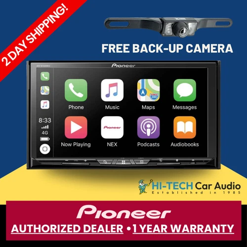 Pioneer AVH-W4500NEX 7" 2-DIN DVD Touchscreen In-Dash Multimedia Receiver w/ BT