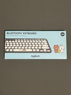 New Logitech K380 x Line Friends BT21 Brown Multi-Device Bluetooth Keyboard KPOP