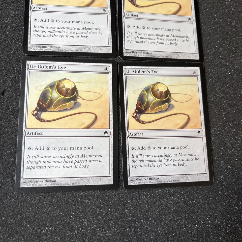 Ur-Golem's Eye Magic The Gathering Mtg Artifact Darksteel Card 4 - Image 3 of 4