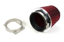 Air Intake Maf Adapter 4.5 Filter Red Fits Mitsubishi Eclipse Gst 4g63 Turbo