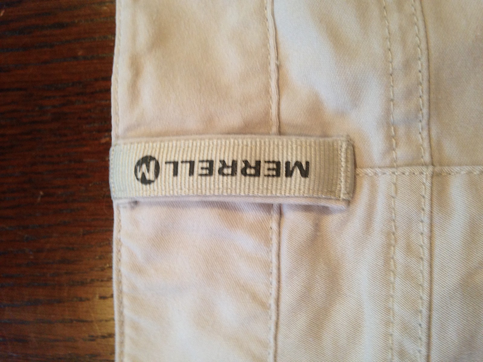 Pantaloncini donna MERRELL trekking outdoor beige taglia 10 E.U.C