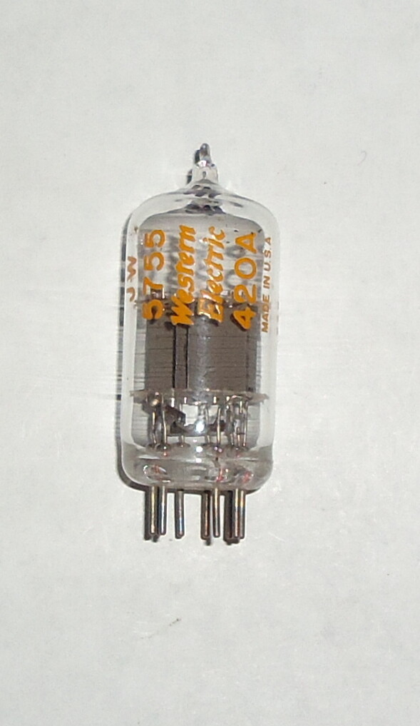 Western Electric 5744 420A Tube Clear Top | eBay