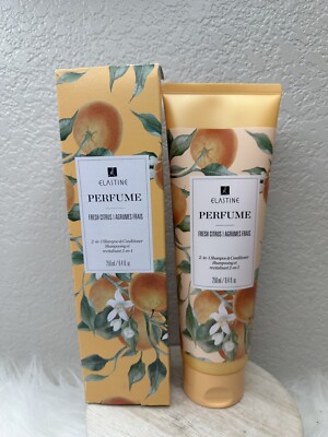 AVON ELASTINE PERFUME FRESH CITRUS 2-IN-1 8.4FLOZ Sealed Fast Shipper