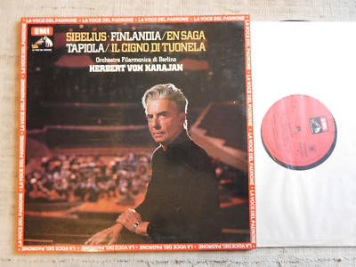  Sibelius, Finnland · En Saga · Tapiola · Der Donnerschwan LP 