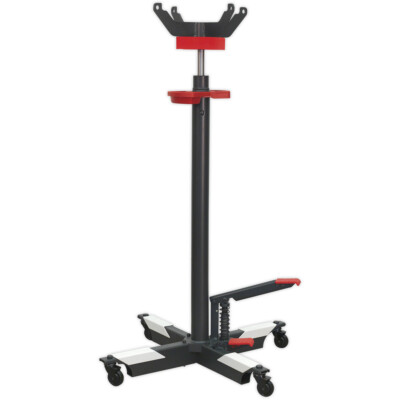 300 kg PREMIUM vertikaler Getriebeheber - 1990 mm maximale Höhe - Fußpedal