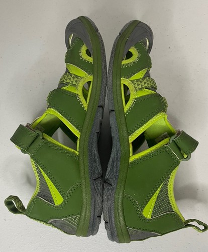 LL BEAN kids 5 green hiking sandals - Picture 5 of 7