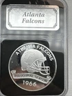 ATLANTA FALCONS NFL FOOTBALL 1966 INAUGURAL SEASON 1oz .999 SILVER COIN